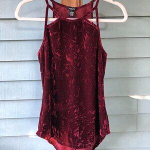 Rue 21 Velvet Tank Top - Size Medium